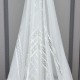 8520 Wholesale Transparent Tulle Curtain Fabrics Living Room and Bedroom Curtains  100% Polyester 144 cm
