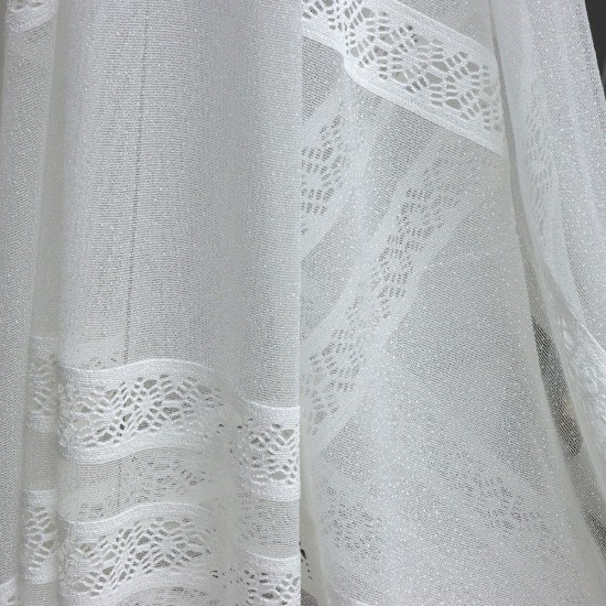 8524 Wholesale Raschel Plain Knitted Tulle Curtain Fabrics Living Room and Bedroom Curtains  100% Polyester 144cm