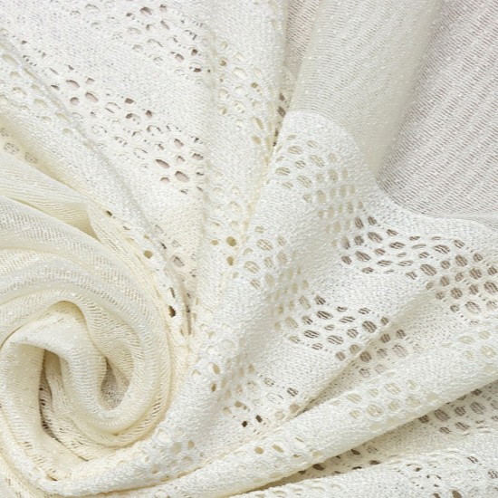  8530 Wholesale Raschel Plain Knitted Tulle Curtain Fabrics Living Room and Bedroom Curtains  100% Polyester