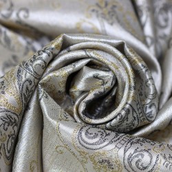 Ameline V-1 Wholesale Jacquard Background Curtain Fabrics Living Room and Bedroom Curtains 4 Models 100% Polyester