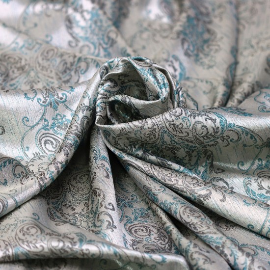 Ameline V-2 Wholesale Jacquard Background Curtain Fabrics Living Room and Bedroom Curtains 4 Models 100% Polyester