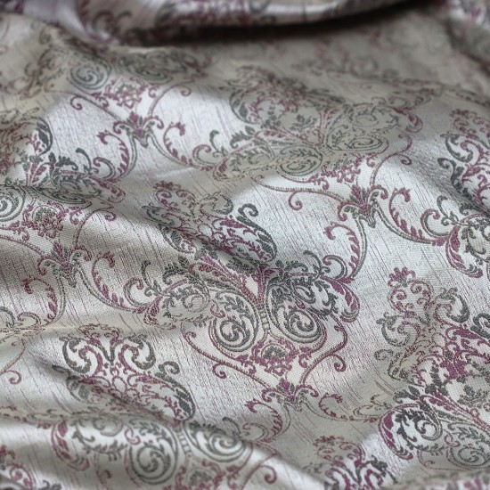 Ameline V-5 Wholesale Jacquard Background Curtain Fabrics Living Room and Bedroom Curtains 4 Models 100% Polyester