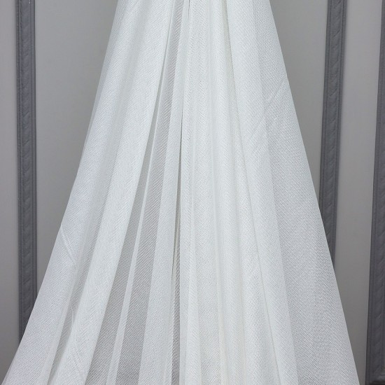 Bankok V-90 Wholesale Transparent Tulle Curtain Fabrics Living Room and Bedroom Curtains 3 Models 100% Polyester