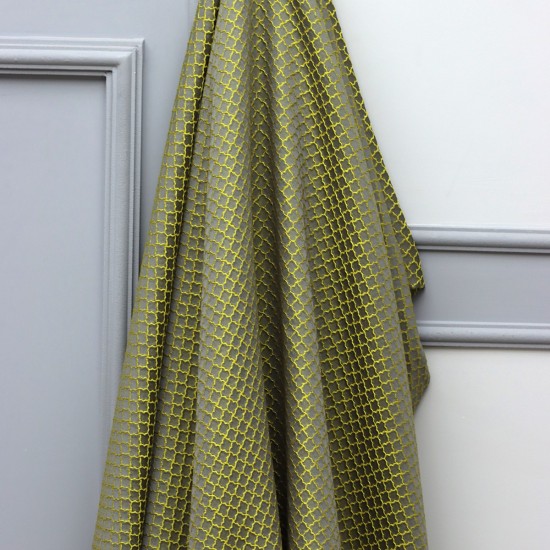 Çeşme V-53 Wholesale Jacquard Background Curtain Fabrics Living Room and Bedroom Curtains 13 Models 100% Polyester