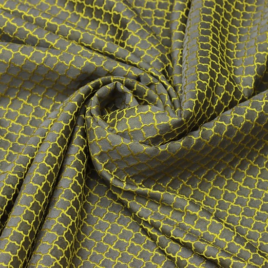 Çeşme V-53 Wholesale Jacquard Background Curtain Fabrics Living Room and Bedroom Curtains 13 Models 100% Polyester