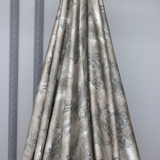 Cremona V-5 Wholesale Satin Woven Background Curtain Fabrics Living Room and Bedroom Curtains 5 Models 100% Polyester