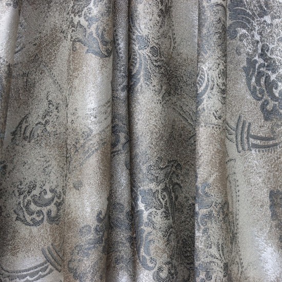 Cremona V-5 Wholesale Satin Woven Background Curtain Fabrics Living Room and Bedroom Curtains 5 Models 100% Polyester