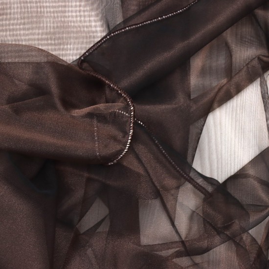 Nadia V-4044 Wholesale Transparent Tulle Curtain Fabrics Living Room and Bedroom Curtains 41 Models 100% Polyester