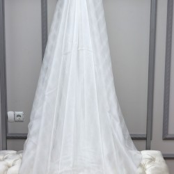 D-3 Wholesale Transparent Tulle Curtain Fabrics Living Room and Bedroom Curtains  100% Polyester