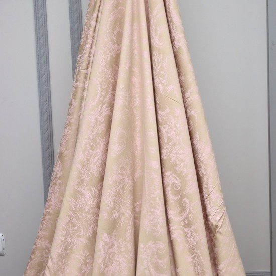 Jaime V-3 Wholesale Jacquard Background Curtain Fabrics Living Room and Bedroom Curtains 5 Models 100% Polyester