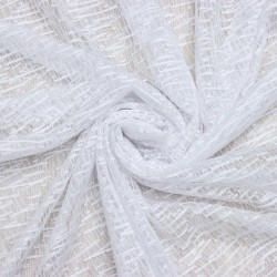 Desen-63 Wholesale Brode Tulle Curtain Fabrics Living Room and Bedroom Curtains  100% Polyester