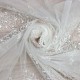 Tara V-2 Wholesale Embroidered Tulle Curtain Fabrics Living Room and Bedroom Curtains 3 Models 100% Polyester