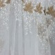 Tara V-3 Wholesale Embroidered Tulle Curtain Fabrics Living Room and Bedroom Curtains 3 Models 100% Polyester