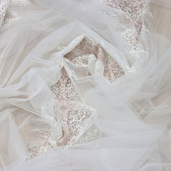 Moskow V-2 Wholesale Brode Tulle Curtain Fabrics Living Room and Bedroom Curtains 3 Models 100% Polyester