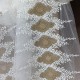 Desen-971 V-1 Wholesale Brode Tulle Curtain Fabrics Living Room and Bedroom Curtains 2 Models 100% Polyester