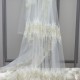 Desen-981 V--1 Wholesale Brode Tulle Curtain Fabrics Living Room and Bedroom Curtains 2 Models 100% Polyester