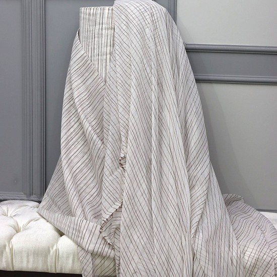 Duru V--1 Wholesale Transparent Tulle Curtain Fabrics Living Room and Bedroom Curtains 2 Models 100% Polyester