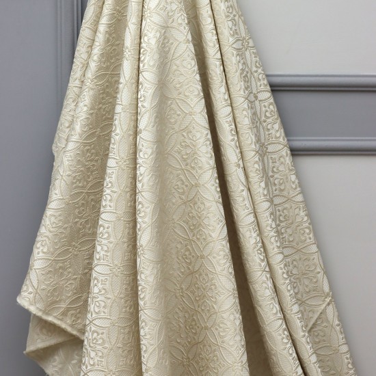 Foça V-34 Wholesale Jacquard Background Curtain Fabrics Living Room and Bedroom Curtains 21 Models 100% Polyester