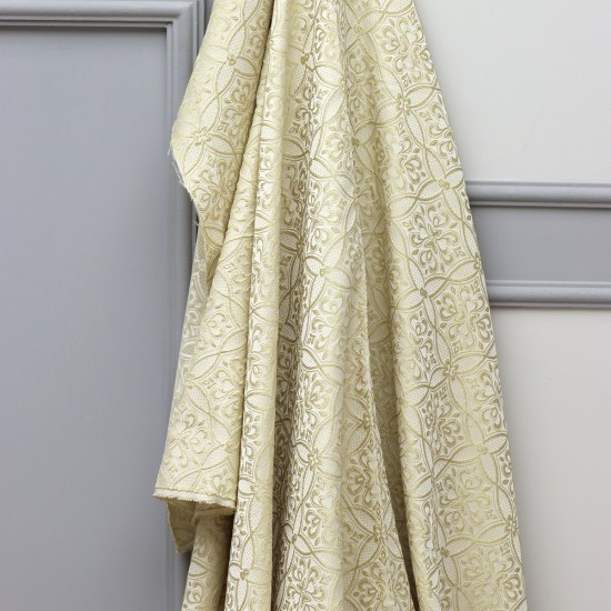 Foça V-35 Wholesale Jacquard Background Curtain Fabrics Living Room and Bedroom Curtains 21 Models 100% Polyester