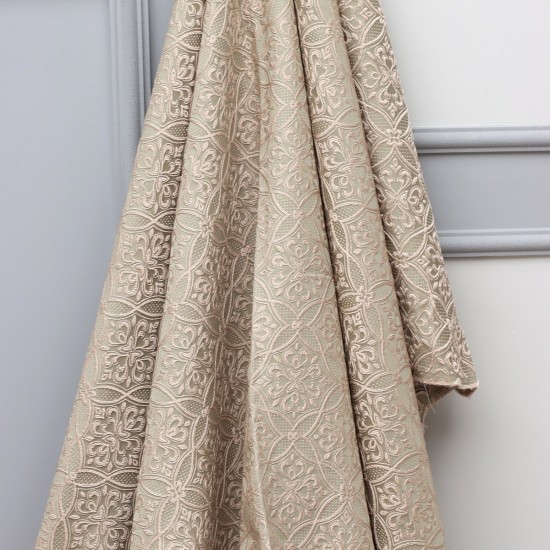 Foça V-42 Wholesale Jacquard Background Curtain Fabrics Living Room and Bedroom Curtains 21 Models 100% Polyester