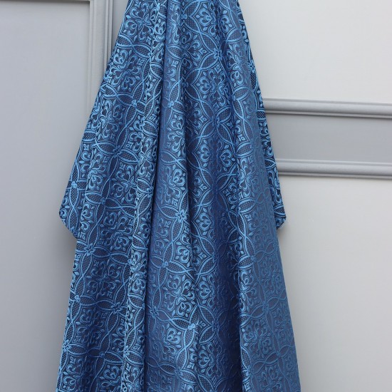 Foça V-51 Wholesale Jacquard Background Curtain Fabrics Living Room and Bedroom Curtains 21 Models 100% Polyester