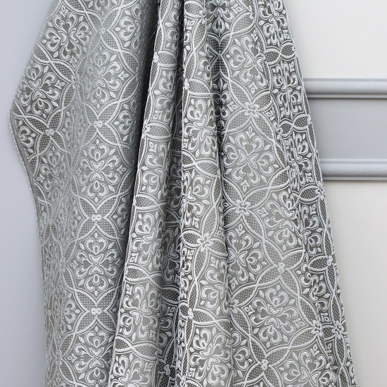 Foça V-62 Wholesale Jacquard Background Curtain Fabrics Living Room and Bedroom Curtains 21 Models 100% Polyester