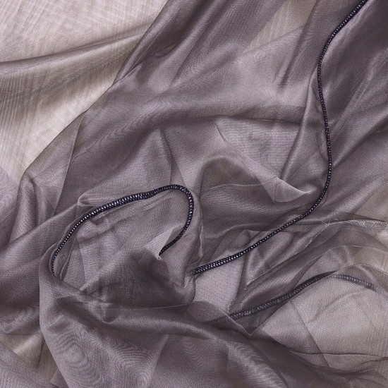  Targeryan V-10 Wholesale Transparent Tulle Curtain Fabrics Living Room and Bedroom Curtains 75 Models 100% Polyester