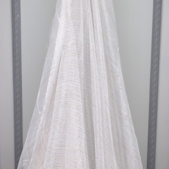  Targeryan V-44 Wholesale Transparent Tulle Curtain Fabrics Living Room and Bedroom Curtains 75 Models 100% Polyester