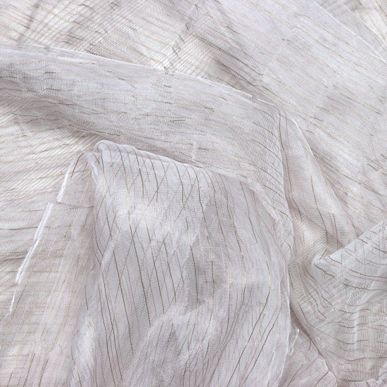  Targeryan V-44 Wholesale Transparent Tulle Curtain Fabrics Living Room and Bedroom Curtains 75 Models 100% Polyester