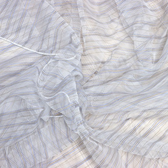  Targeryan V-53 Wholesale Transparent Tulle Curtain Fabrics Living Room and Bedroom Curtains 75 Models 100% Polyester