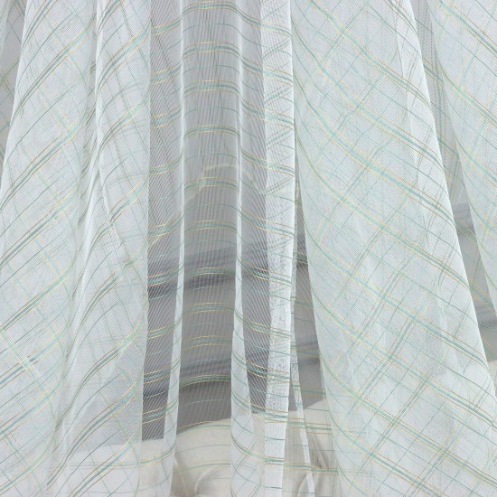  Targeryan V-54 Wholesale Transparent Tulle Curtain Fabrics Living Room and Bedroom Curtains 75 Models 100% Polyester