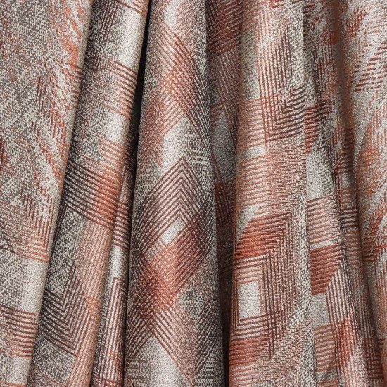 Panel Geometri V-455 Wholesale Double Sided Background Curtain Fabrics Living Room and Bedroom Curtains 100% Polyester 290x290 4 Models