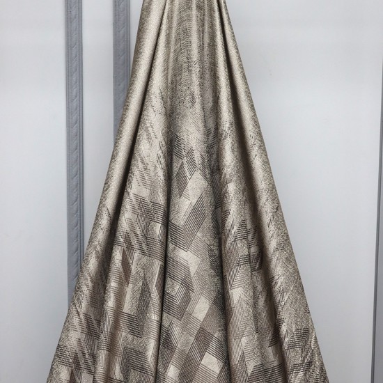 Panel Geometri V-677 Wholesale Double Sided Background Curtain Fabrics Living Room and Bedroom Curtains 100% Polyester 290x290 4 Models