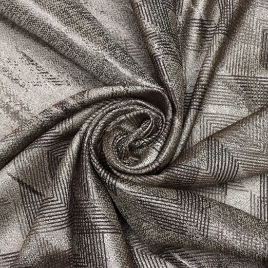 Panel Geometri V-677 Wholesale Double Sided Background Curtain Fabrics Living Room and Bedroom Curtains 100% Polyester 290x290 4 Models