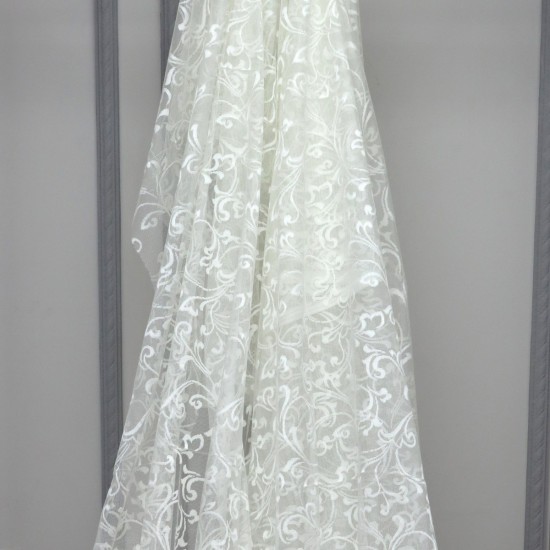 Hür 114 Wholesale Raschel Plain Knitted Tulle Curtain Fabrics Living Room and Bedroom Curtains 100% Polyester