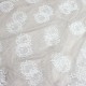 Hür-139 V-2 Wholesale Brode Embroidered Tulle Curtain Fabrics Living Room and Bedroom Curtains 2 Models 100% Polyester