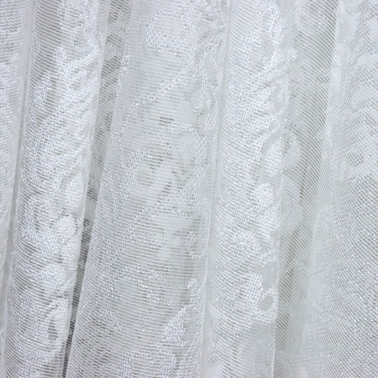 Carol V--1 Wholesale Raschel Plain Knitted Tulle Curtain Fabrics Living Room and Bedroom Curtains 2 Models 100% Polyester