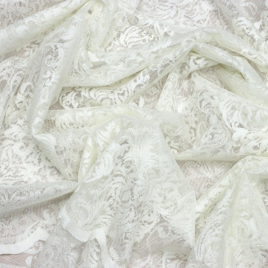 Carol V-2 Wholesale Raschel Plain Knitted Tulle Curtain Fabrics Living Room and Bedroom Curtains 2 Models 100% Polyester