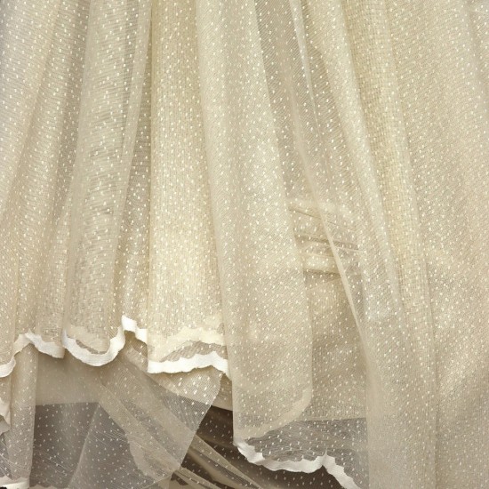 Hür-159 V--1 Wholesale Raschel Plain Knitted Tulle Curtain Fabrics Living Room and Bedroom Curtains 2 Models 100% Polyester