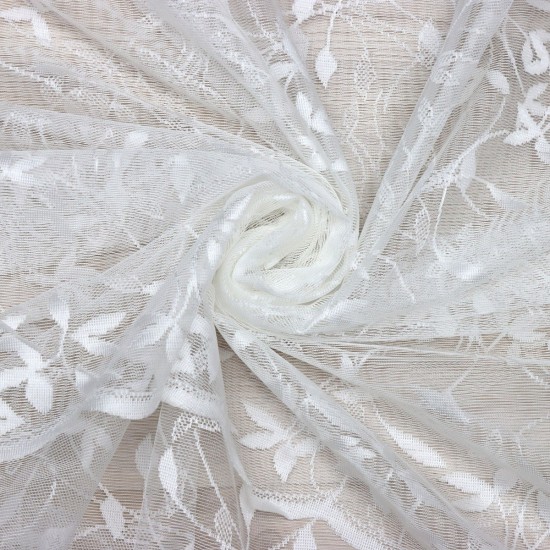 Negan V-2 Wholesale Brode Embroidered Tulle Curtain Fabrics Living Room and Bedroom Curtains 2 Models 100% Polyester