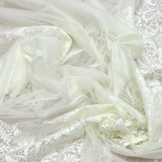 Sansa V-3 Wholesale Raschel Plain Knitted Tulle Curtain Fabrics Living Room and Bedroom Curtains 3 Models 100% Polyester