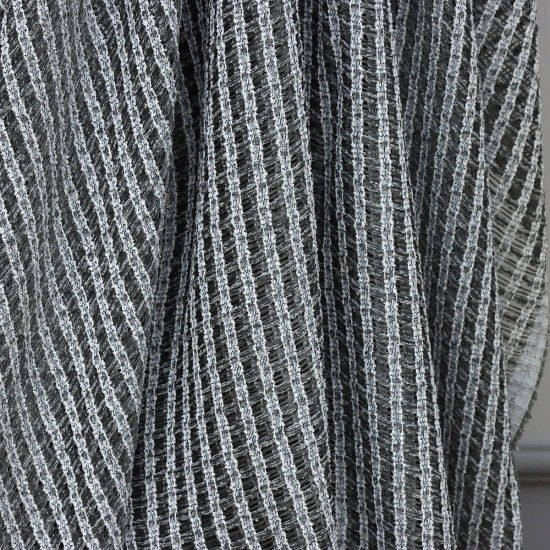 Hugo V-A08 Wholesale Knitted Tulle Curtain Fabrics Living Room and Bedroom Curtains 5 Models 100% Polyester