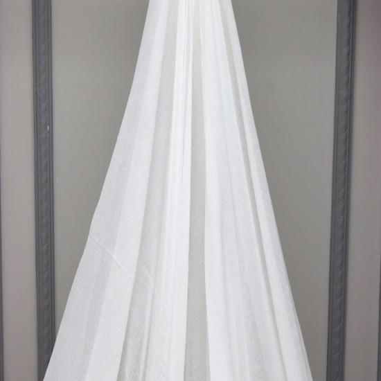 Kt-101 V--2 Wholesale Linen Tulle Curtain Fabrics Living Room and Bedroom Curtains 2 Models  100% Polyester