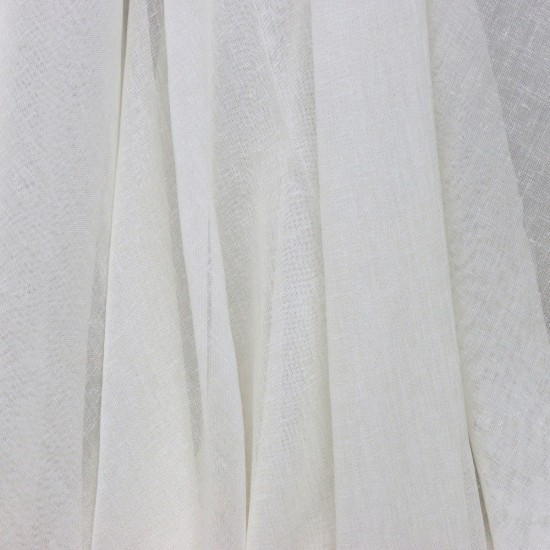 Kt-101 V-3 Wholesale Linen Tulle Curtain Fabrics Living Room and Bedroom Curtains 2 Models  100% Polyester
