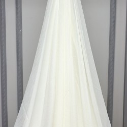 KT-303 V-1 Wholesale Linen Tulle Curtain Fabrics Living Room and Bedroom Curtains 2 Models  100% Polyester