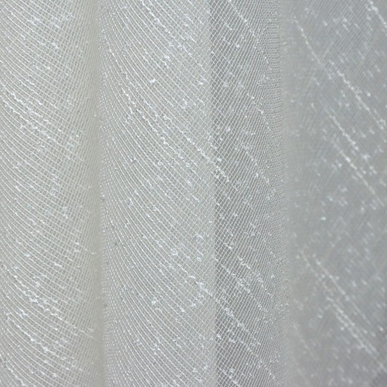 Kt-404 V-1 Wholesale Linen Tulle Curtain Fabrics Living Room and Bedroom Curtains 2 Models  100% Polyester
