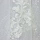 Kuşadası V--51 Wholesale Embroidered Brode Tulle Curtain Fabrics Living Room and Bedroom Curtains 3 Models 100% Polyester