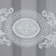 Kuşadası V-52 Wholesale Embroidered Brode Tulle Curtain Fabrics Living Room and Bedroom Curtains 3 Models 100% Polyester