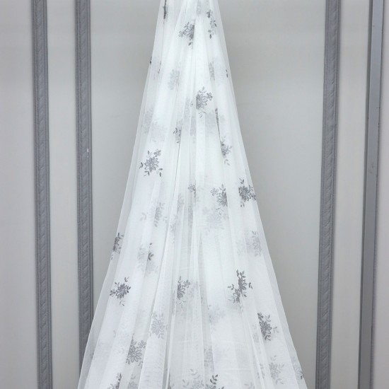 London V-10 Wholesale Transparent Tulle Curtain Fabrics Living Room and Bedroom Curtains 3 Models 100% Polyester