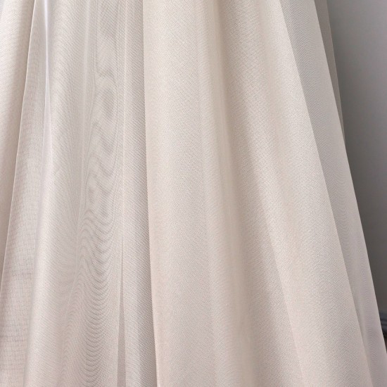 Matella 440 V-6336 Wholesale Transparent Tulle Curtain Fabrics Living Room and Bedroom Curtains 36 Models 100% Polyester